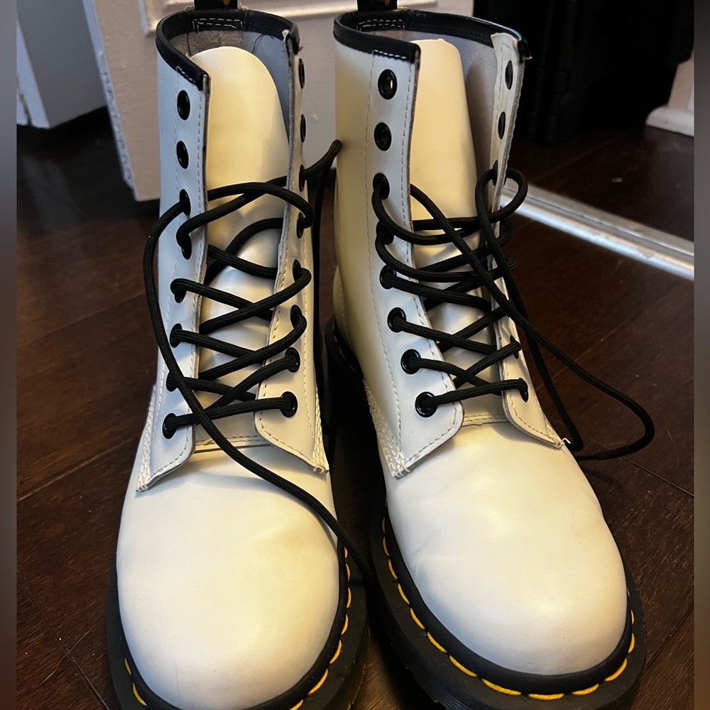 White Doc Martens